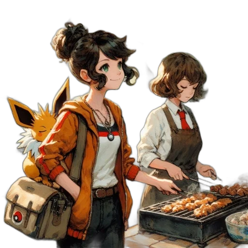 food, staff, concept art, comic book art transparent PNG cut-out