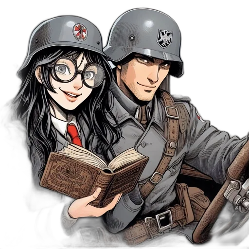 hat, weapon, comic book art, concept art transparent PNG cut-out