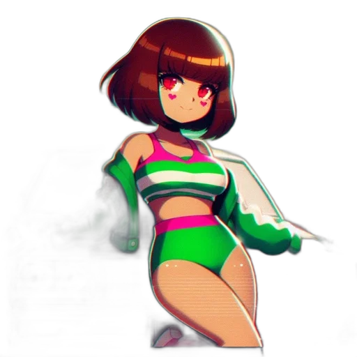 dress, robot, staff, weapon transparent PNG cut-out