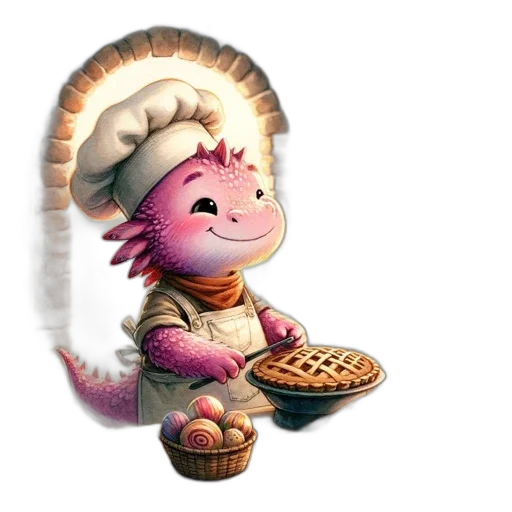 food, dragon, staff, concept art transparent PNG cut-out