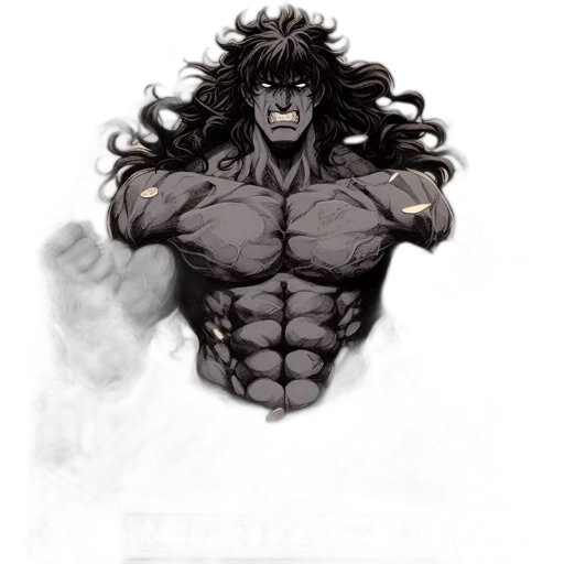 hair, animal, creature, comic book art transparent PNG cut-out