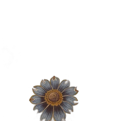 flower, jewelry, crown, staff transparent PNG cut-out
