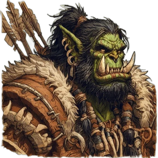 face, staff, fantasy art, concept art transparent PNG cut-out
