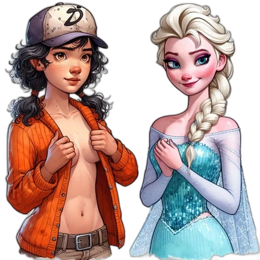 fantasy art, concept art, comic book art, pixel art transparent PNG cut-out