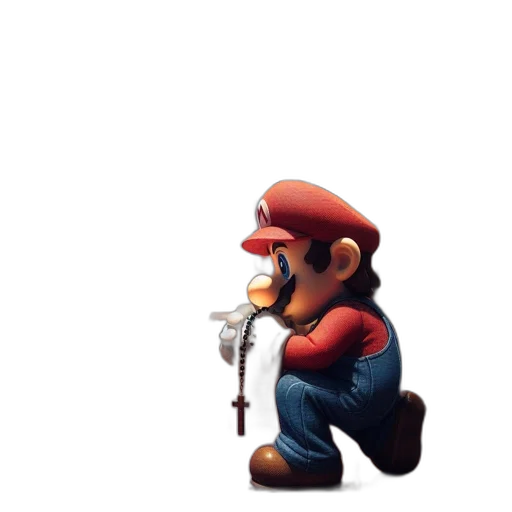weapon, staff, animal, hat transparent PNG cut-out