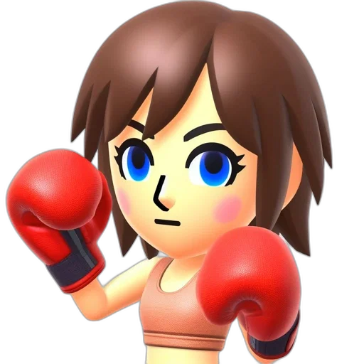 weapon, face, animal, 3d render transparent PNG cut-out