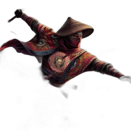 staff, mask, dragon, sword transparent PNG cut-out