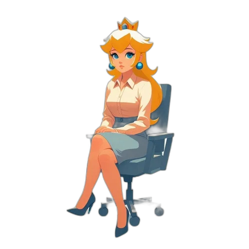 crown, dress, staff, furniture transparent PNG cut-out