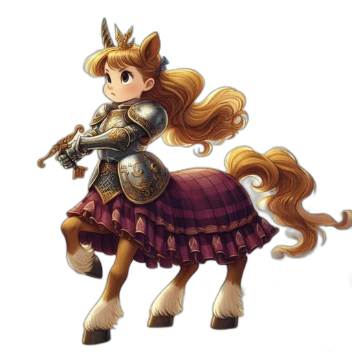 crown, weapon, animal, fantasy art transparent PNG cut-out