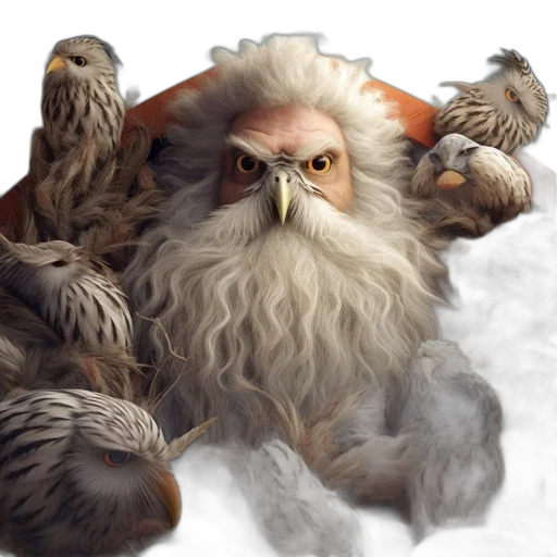 animal, fantasy art, concept art, photorealistic transparent PNG cut-out