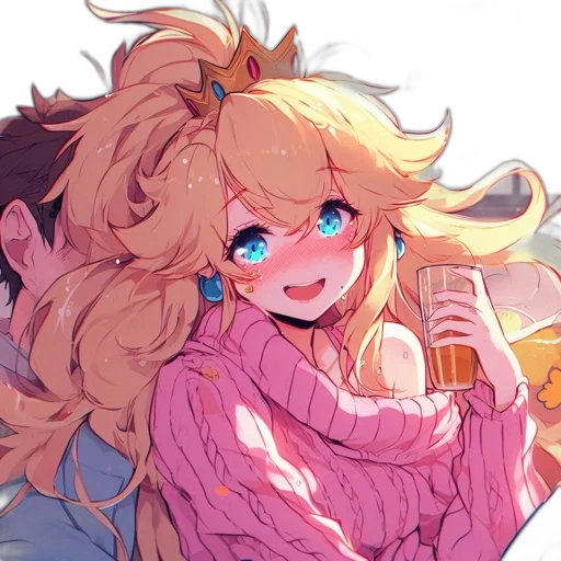 bottle, jacket, face, weapon transparent PNG cut-out
