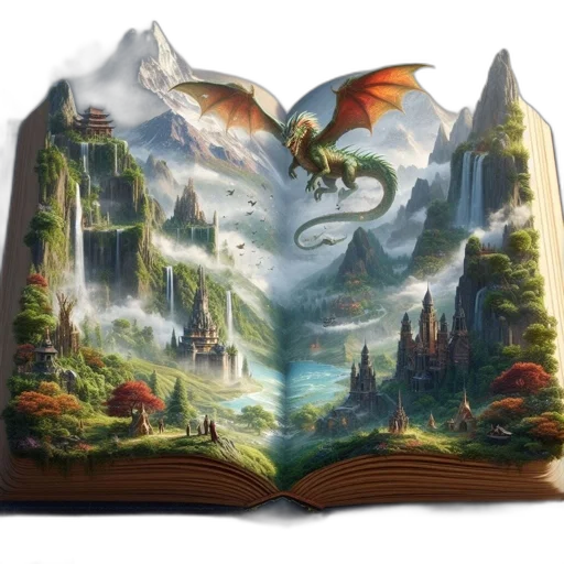 dragon, sword, fantasy art, concept art transparent PNG cut-out