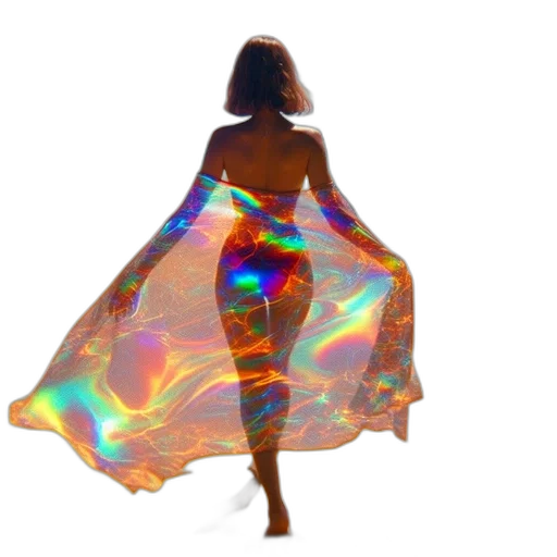 dress, umbrella, jewelry, concept art transparent PNG cut-out