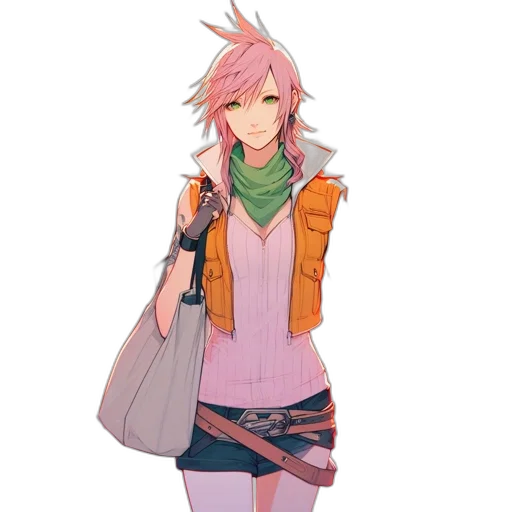 jacket, staff, weapon, concept art transparent PNG cut-out