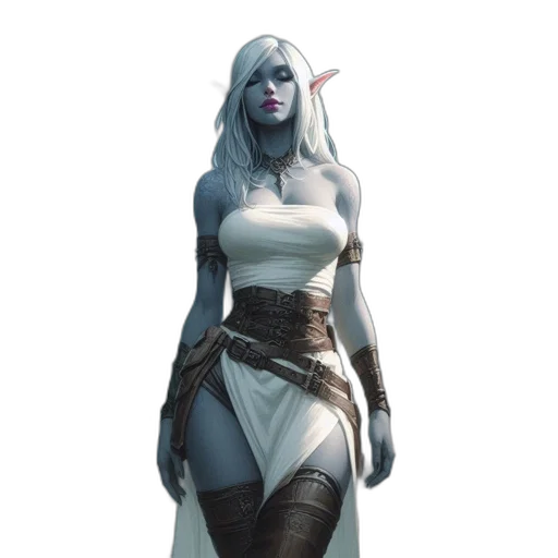 staff, dress, dragon, face transparent PNG cut-out