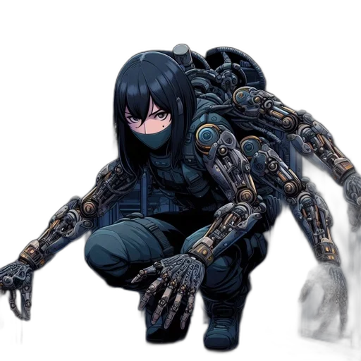robot, creature, weapon, animal transparent PNG cut-out