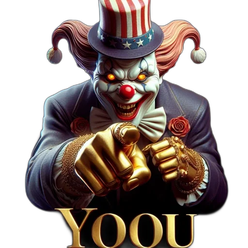 mask, concept art, intimidating, clown transparent PNG cut-out