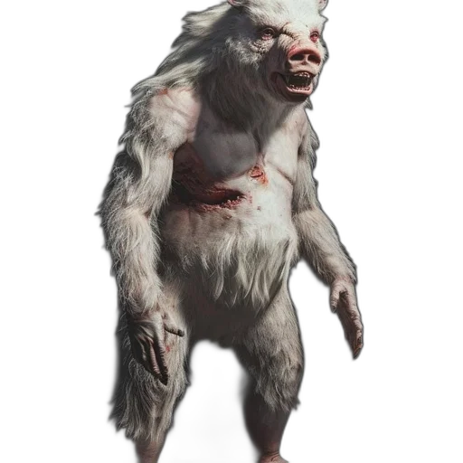 creature, animal, staff, face transparent PNG cut-out