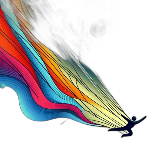 umbrella, concept art, watercolor, fantasy art transparent PNG cut-out