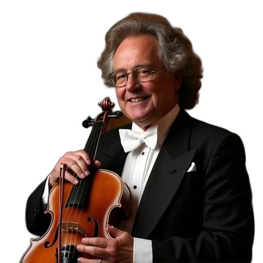 andre, rieu, will, soloist transparent PNG cut-out