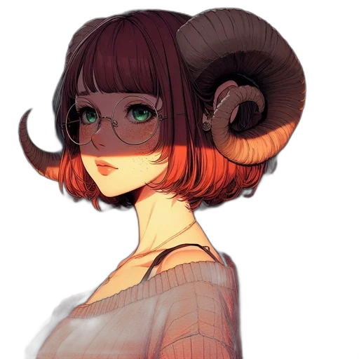 face, mask, staff, creature transparent PNG cut-out