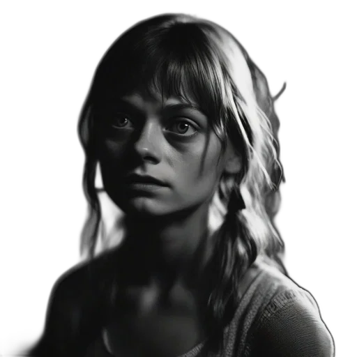 face, creature, photorealistic, concept art transparent PNG cut-out