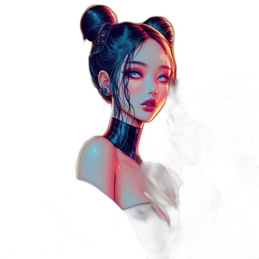 mask, face, robot, dress transparent PNG cut-out