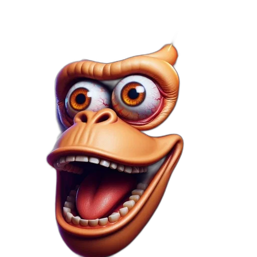 face, animal, creature, mask transparent PNG cut-out