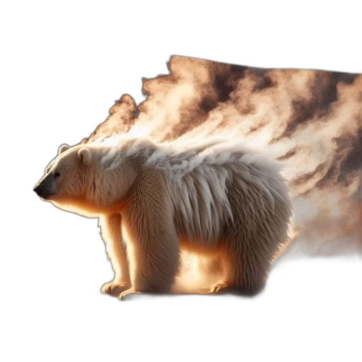animal, dragon, creature, hair transparent PNG cut-out