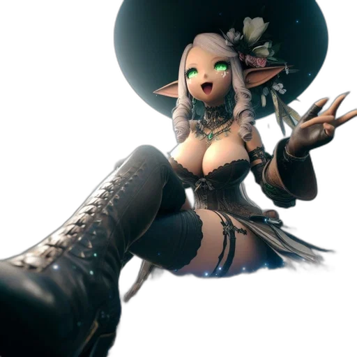 staff, weapon, hat, crown transparent PNG cut-out
