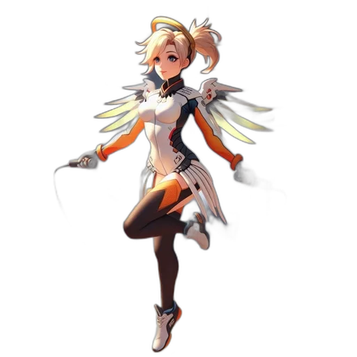 staff, weapon, dress, concept art transparent PNG cut-out