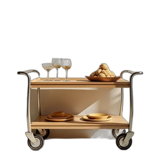 furniture, food, 3d render, concept art transparent PNG cut-out