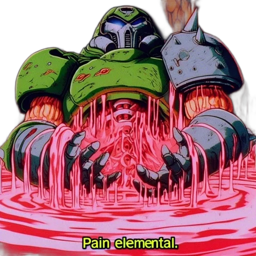 creature, robot, mask, vaporwave transparent PNG cut-out
