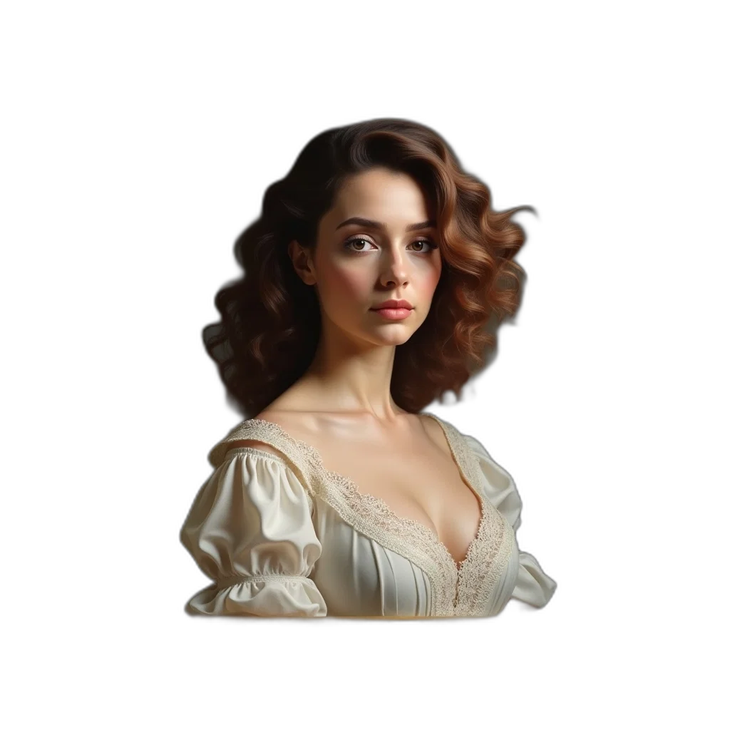 dress, face, crown, jewelry transparent PNG cut-out