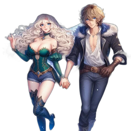 fantasy art, concept art, pixel art, comic book art transparent PNG cut-out