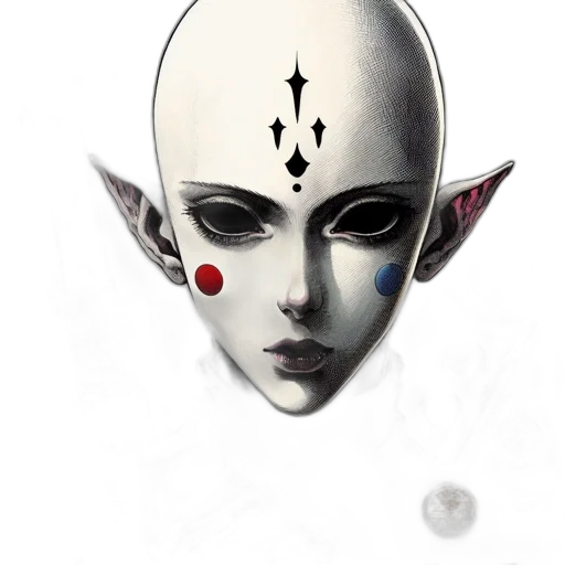 mask, face, jewelry, robot transparent PNG cut-out