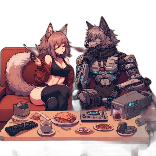 food, furniture, weapon, robot transparent PNG cut-out