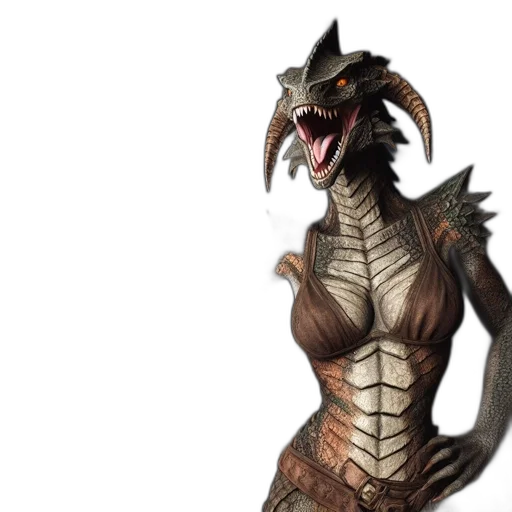 dragon, creature, animal, concept art transparent PNG cut-out