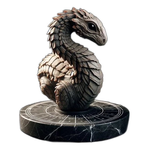 dragon, creature, animal, sword transparent PNG cut-out