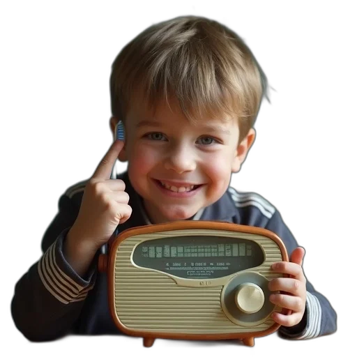 young, boy, holding, vintage transparent PNG cut-out