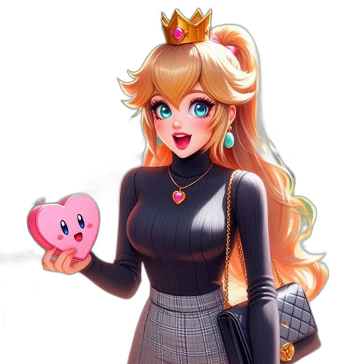 crown, dress, weapon, staff transparent PNG cut-out