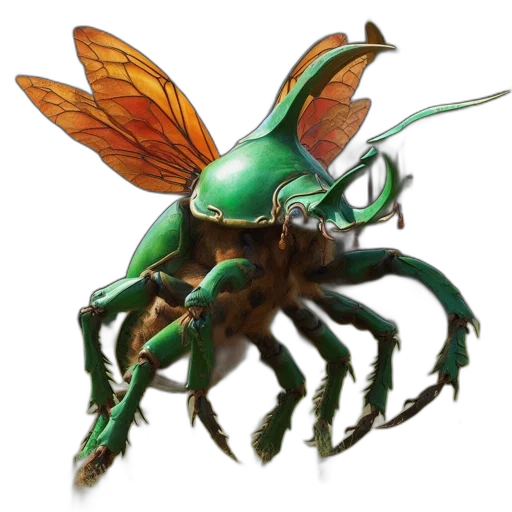 creature, animal, dragon, robot transparent PNG cut-out