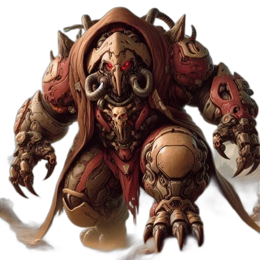 weapon, robot, creature, concept art transparent PNG cut-out