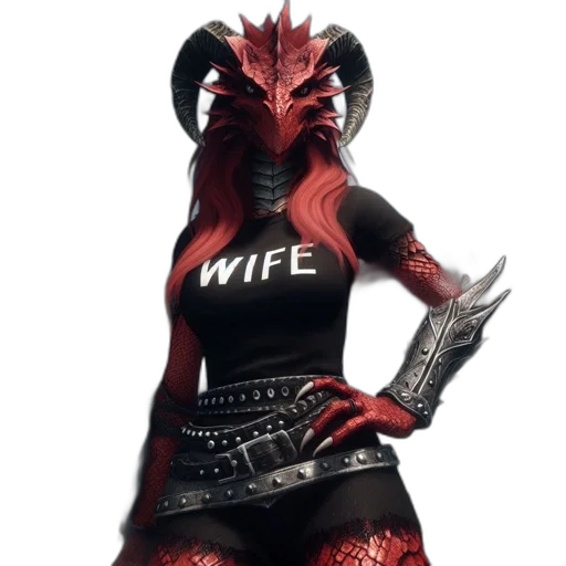 weapon, creature, staff, dragon transparent PNG cut-out