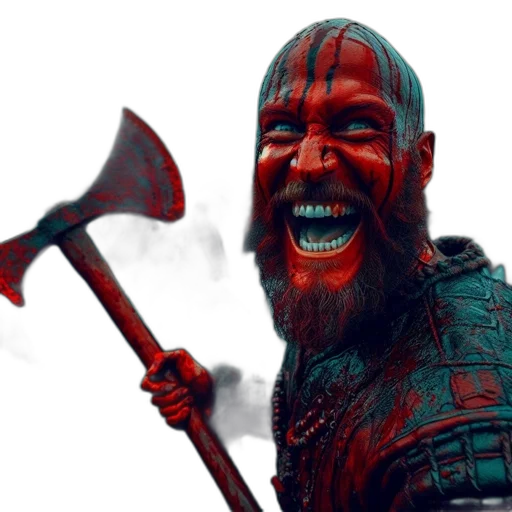 mask, creature, face, sword transparent PNG cut-out