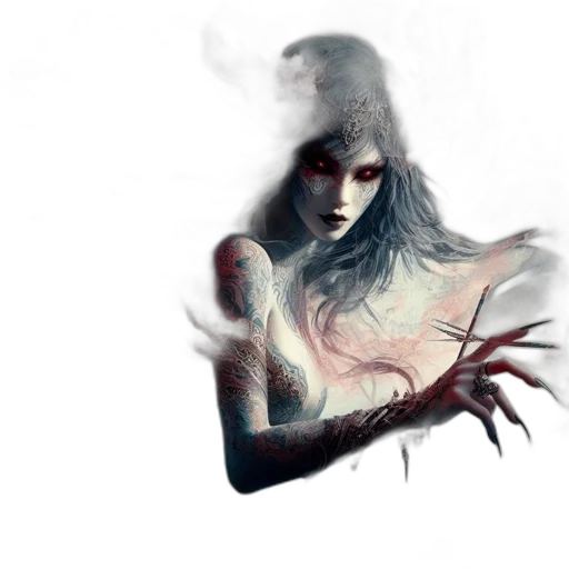 creature, concept art, fantasy art, photorealistic transparent PNG cut-out