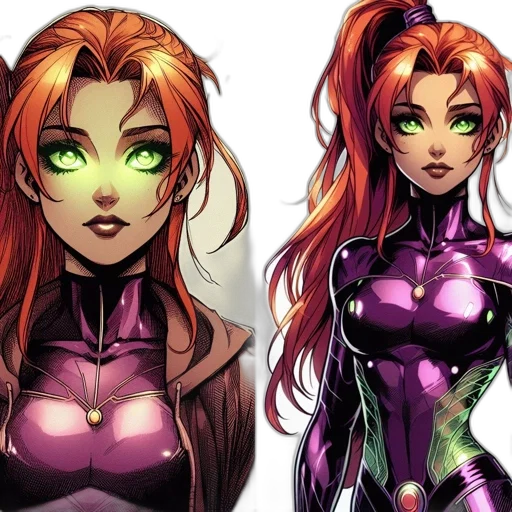 comic book art, concept art, fantasy art, anime transparent PNG cut-out