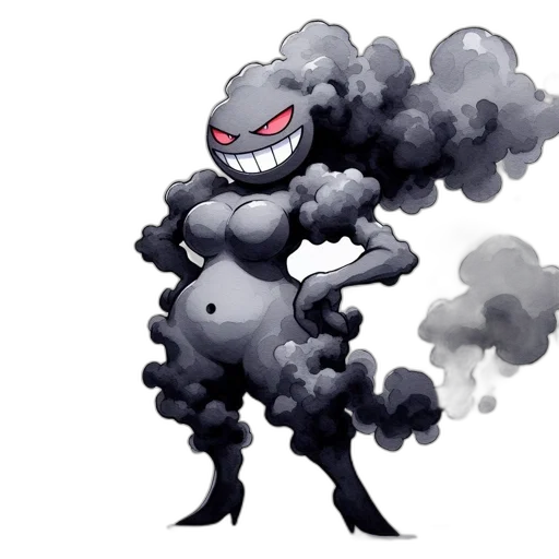 creature, animal, hair, concept art transparent PNG cut-out