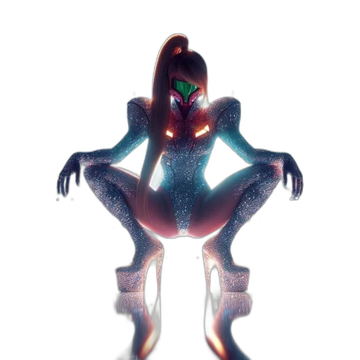 robot, creature, mask, dress transparent PNG cut-out