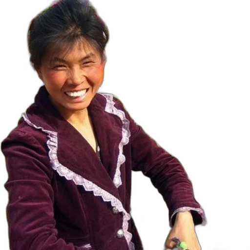 jacket, staff, jewelry, face transparent PNG cut-out